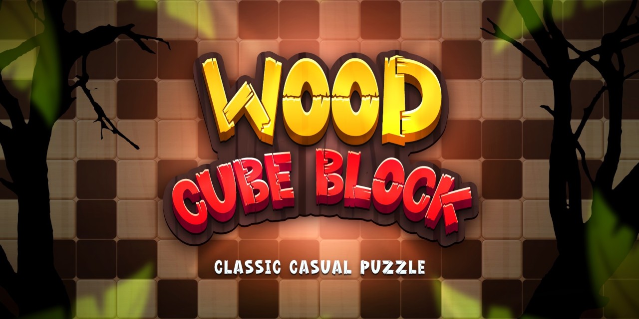 Wood Cube Block