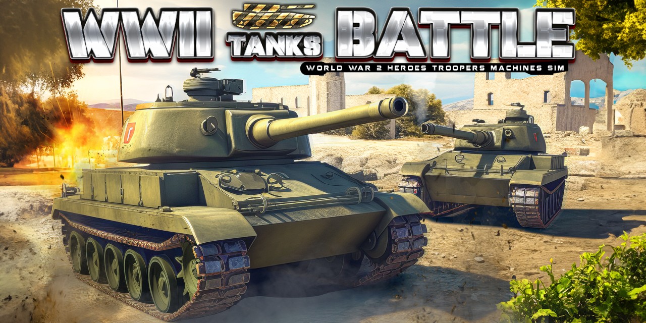 WWII Tanks Battle