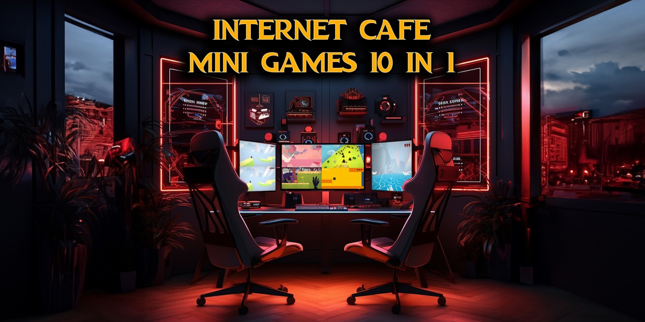 Internet Cafe Mini Games 10 in 1