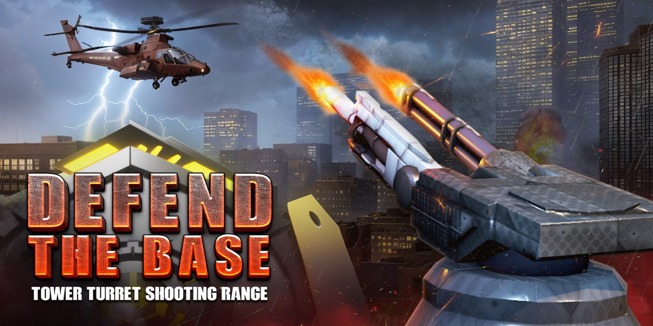 Defend the Base: Tower Turret Shooting Range