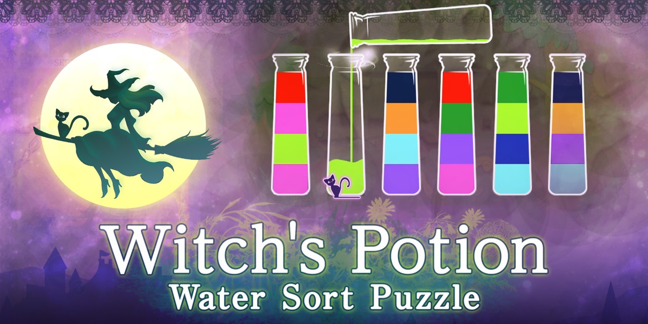 Witch's Potion: Water Sort Puzzle