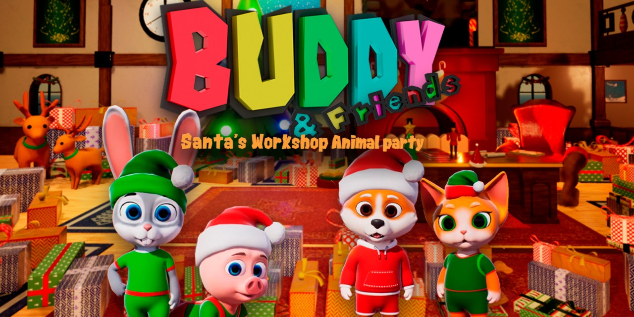 Buddy and Friends: Santa's Workshop Animal Party