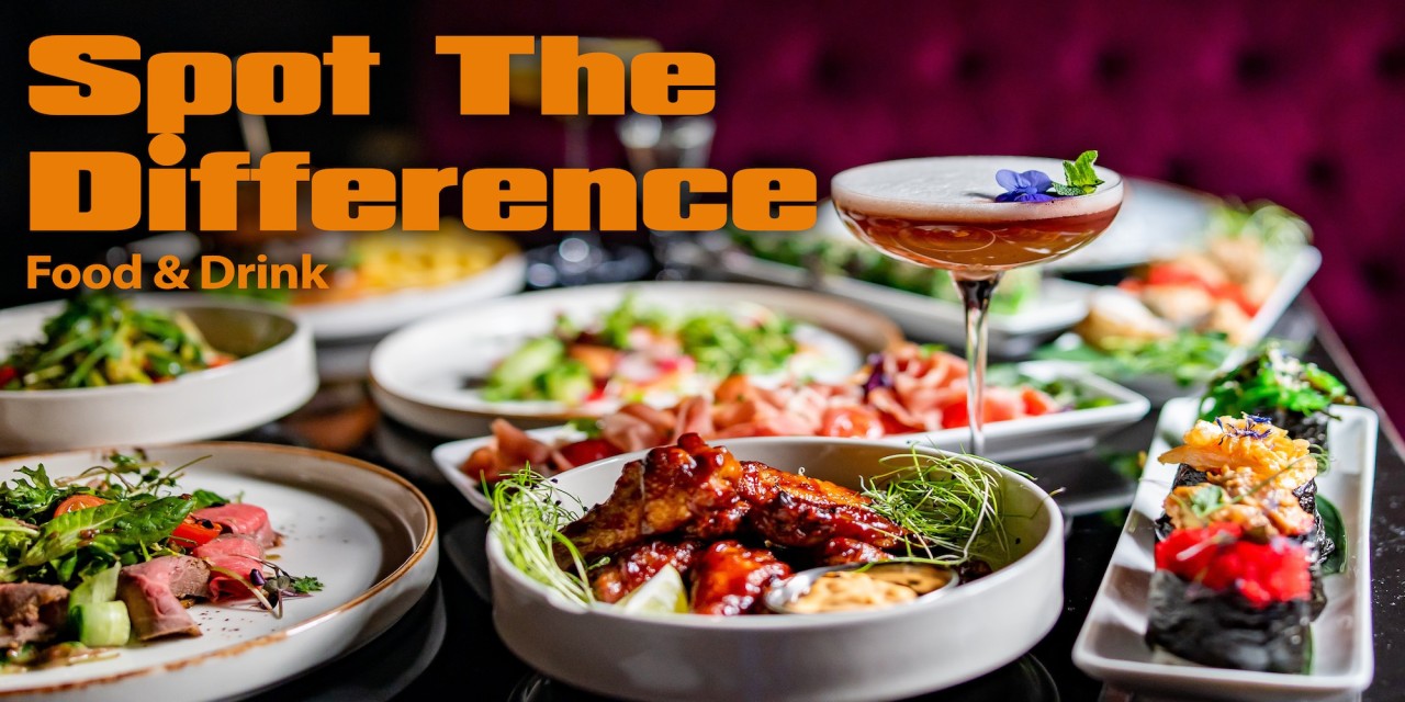 Spot the Difference Food and Drink