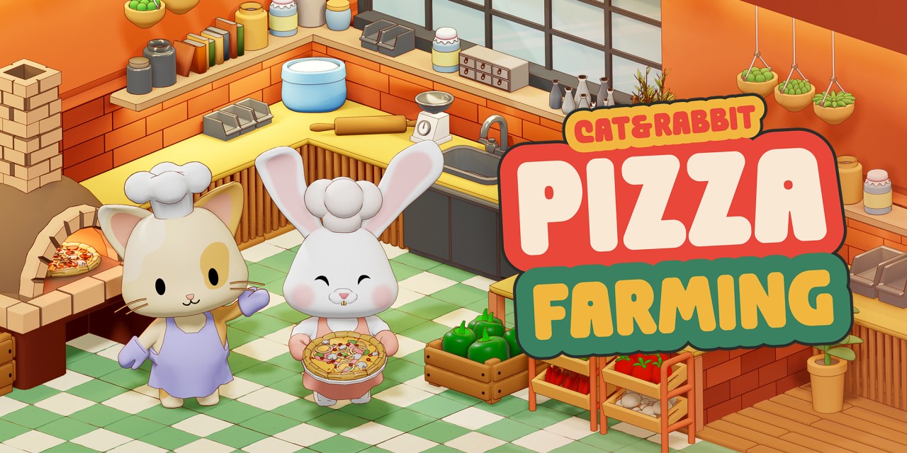 Cat and Rabbit Pizza Farming