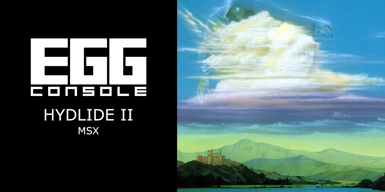 Egg Console Hydlide II MSX