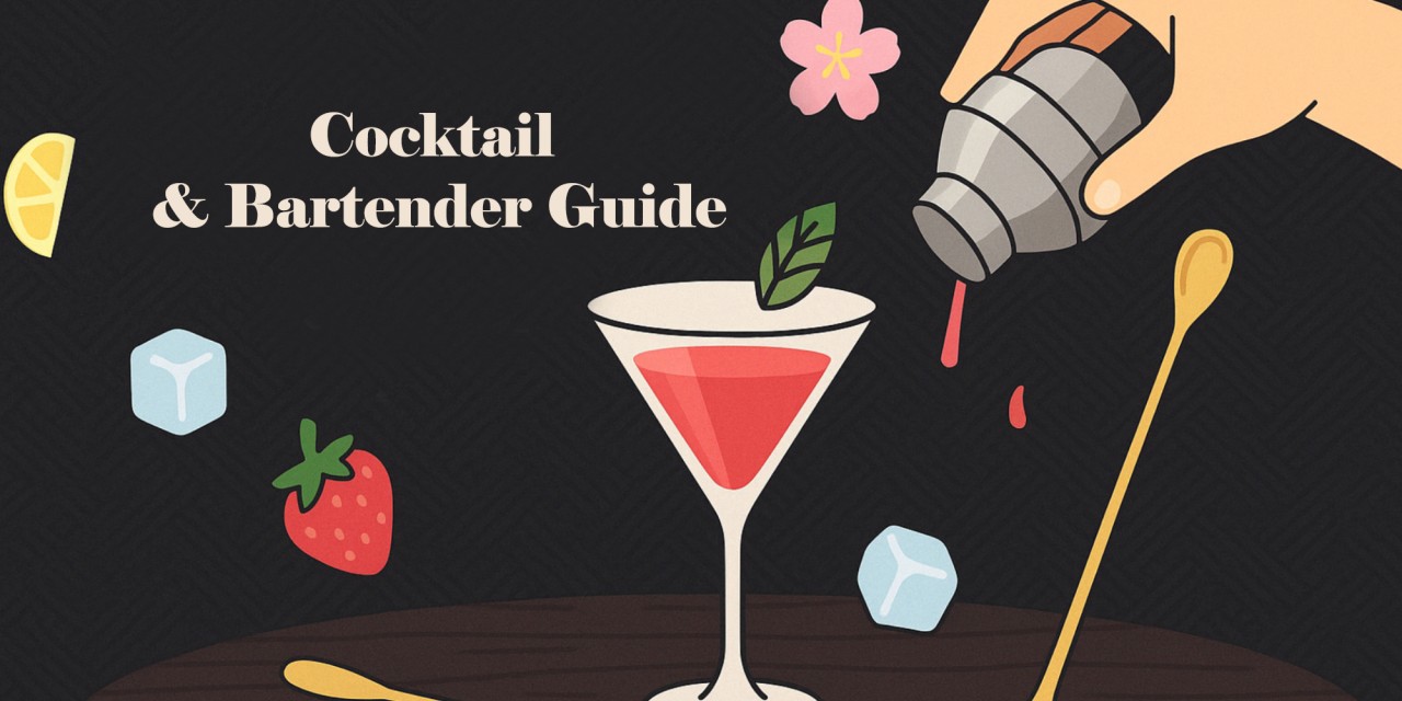 Cocktail and Bartender Guide