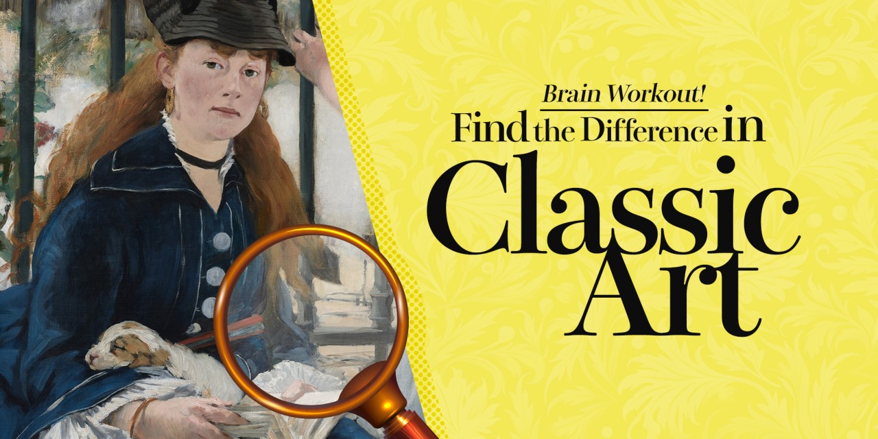 Brain Workout: Find the Difference in Classic Art