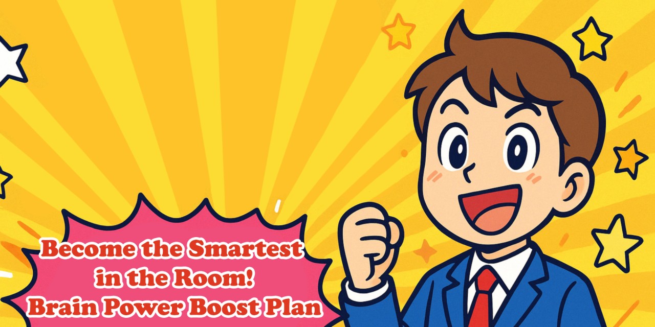 Become the Smartest in the Room! Brain Power Boost Plan