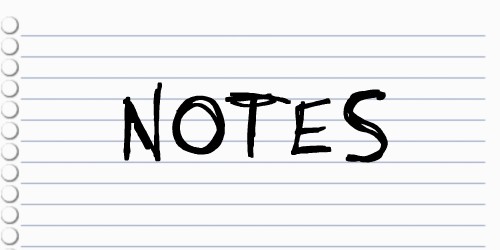 Notes