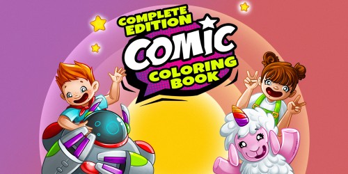 Comic Coloring Book - Complete Edition