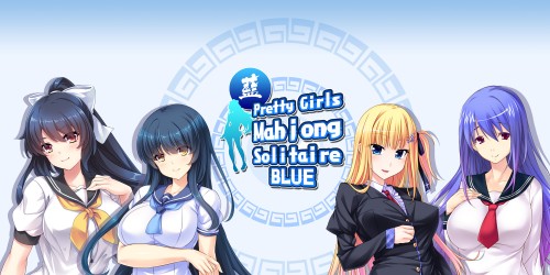Pretty Girls Mahjong Solitaire - Blue