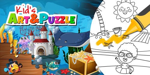 Kid's Art & Puzzle