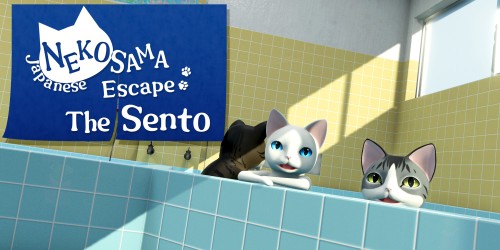 Japanese Nekosama Escape - The Sento