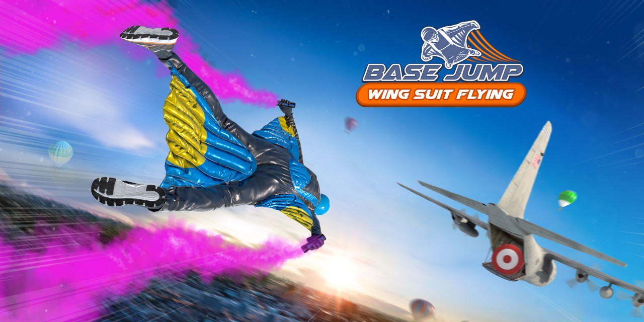 Base Jump Wing Suit Flying