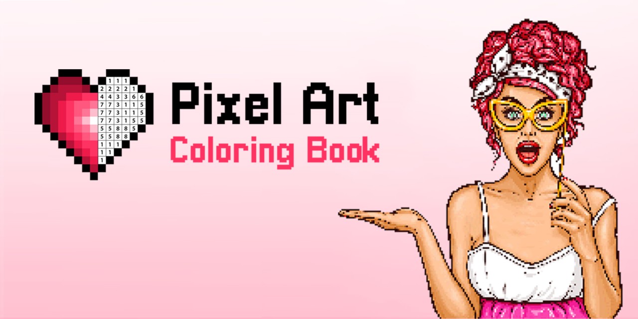 Pixel Art Coloring Book