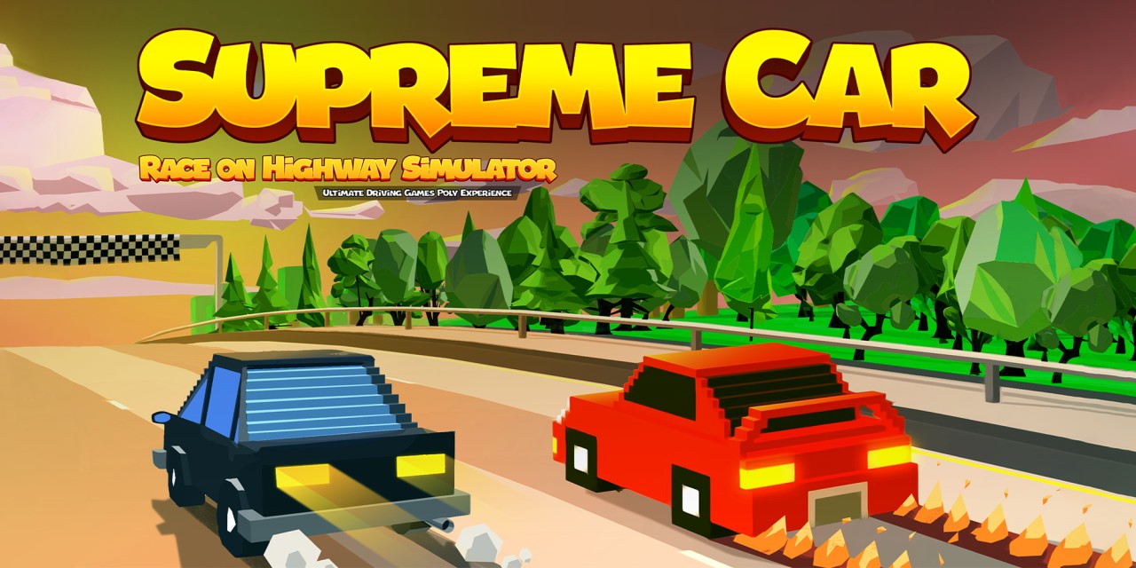 Supreme Car Race on Highway Simulator