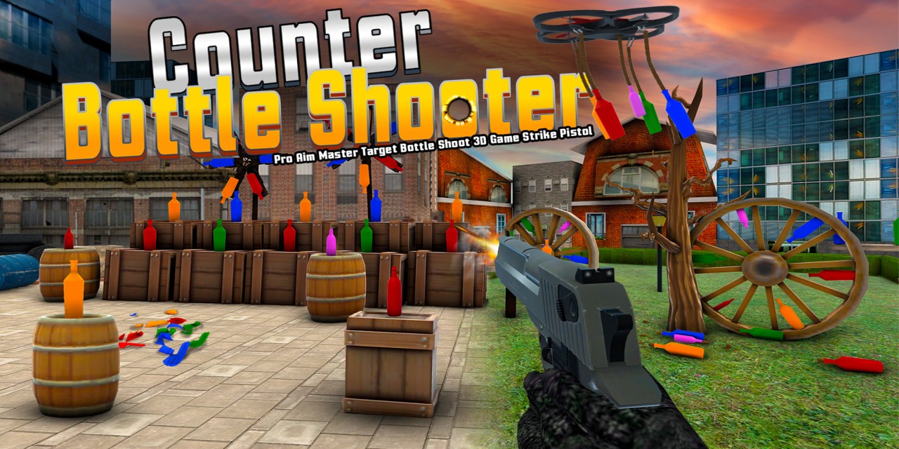 Counter Bottle Shooter