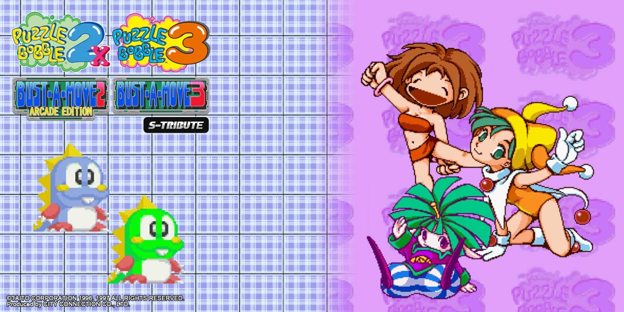 Puzzle Bobble 2X and Puzzle Bobble 3