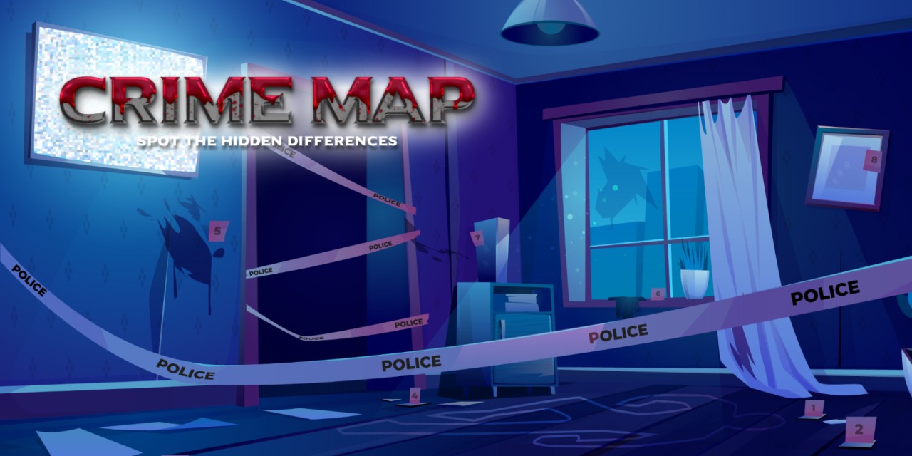 Crime Map: Spot the Hidden Differences