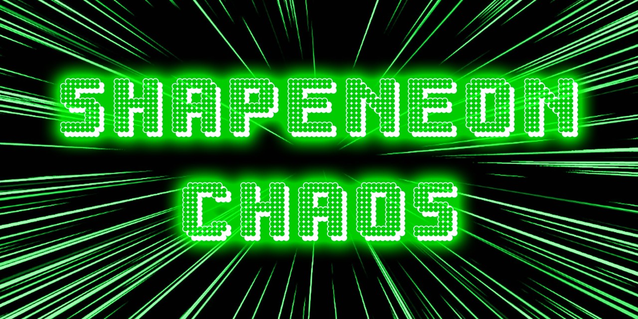 Shape Neon Chaos