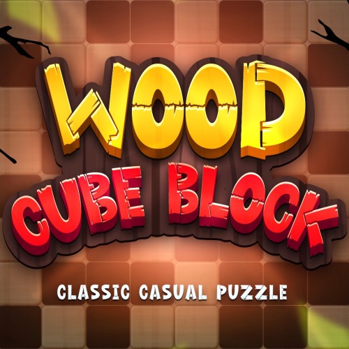 Wood Cube Block