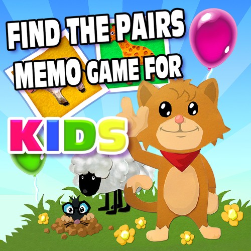 Find the Pairs: Memo game for kids