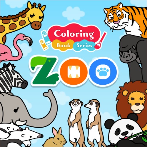 Coloring Book Series Zoo
