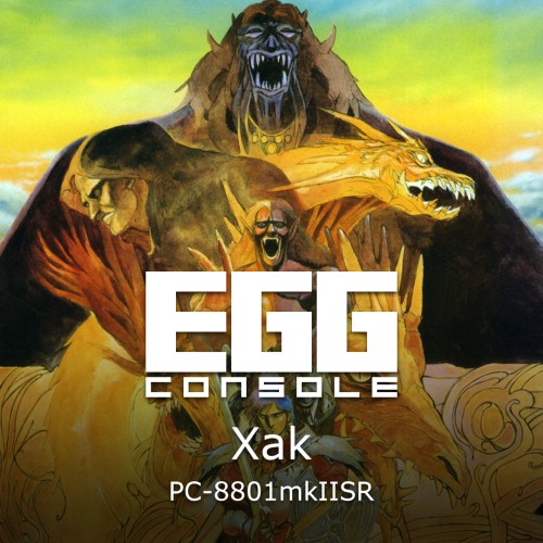 Egg Console Xak PC-8801 mkIISR