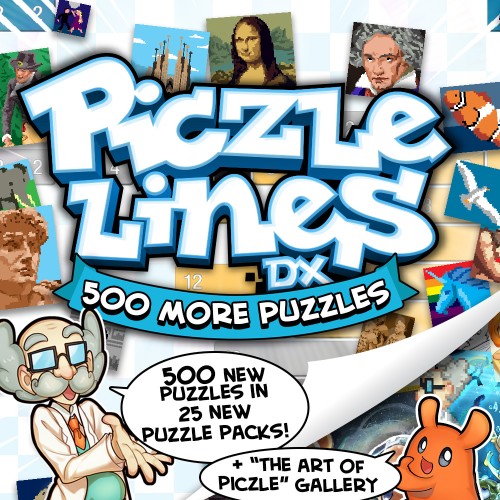 Piczle Lines DX 500 More Puzzles!