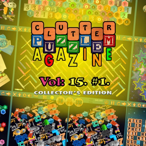 Clutter Puzzle Magazine Vol. 15 No. 1 Collector's Edition