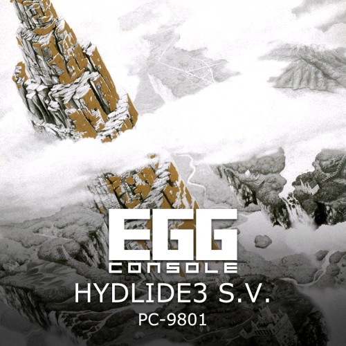Egg Console Hydlide 3 S.V. PC-9801