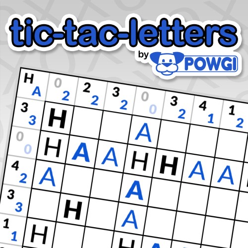 Tic-Tac-Letters by POWGI