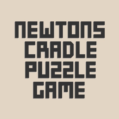 Newton's Cradle Puzzle Game