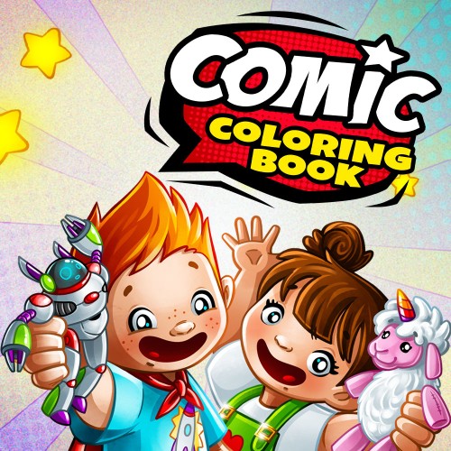 Comic Coloring Book