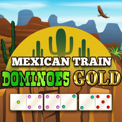 Mexican Train Dominoes Gold