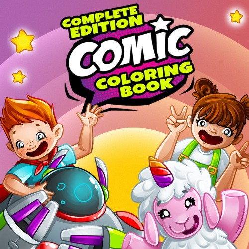 Comic Coloring Book - Complete Edition