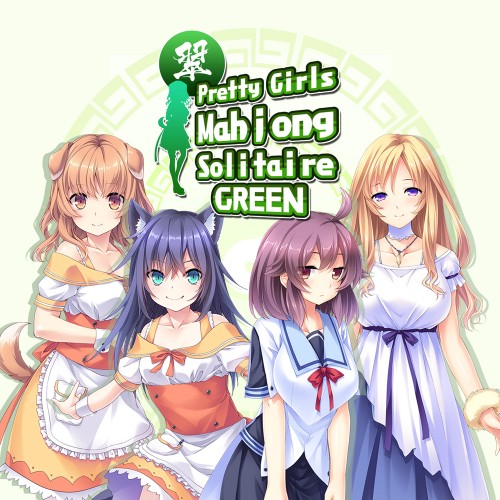 Pretty Girls Mahjong Solitaire - Green