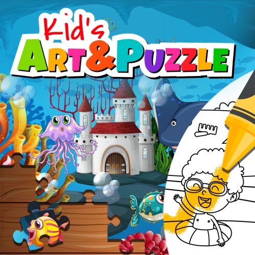 Kid's Art & Puzzle