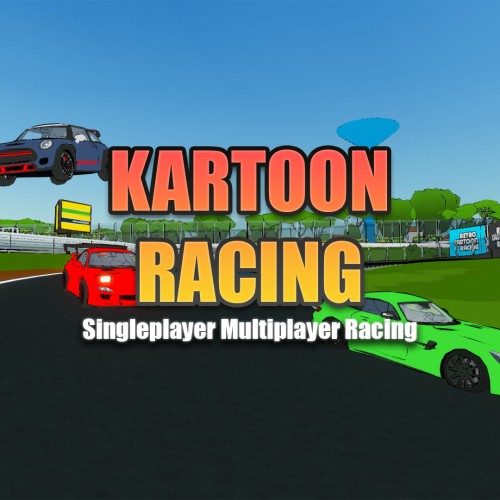 Kartoon Racing: Singleplayer Multiplayer Racing