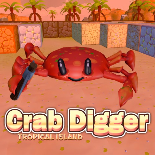 Crab Digger Tropical Island