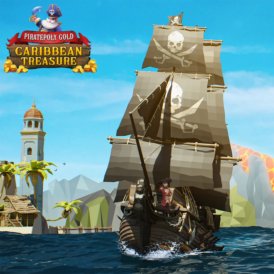 Piratespoly Gold: Caribbean Treasure