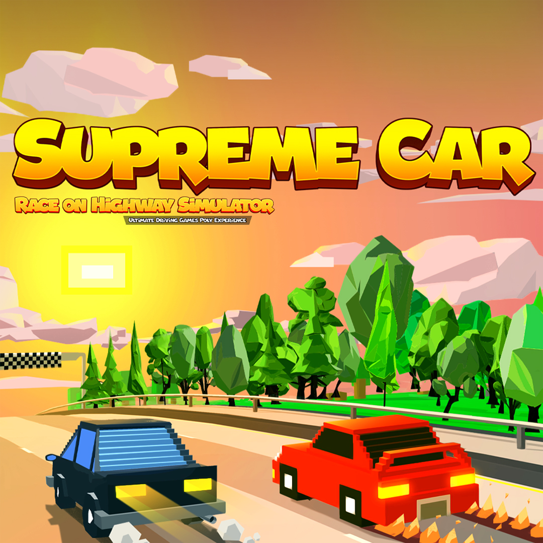 Supreme Car Race on Highway Simulator
