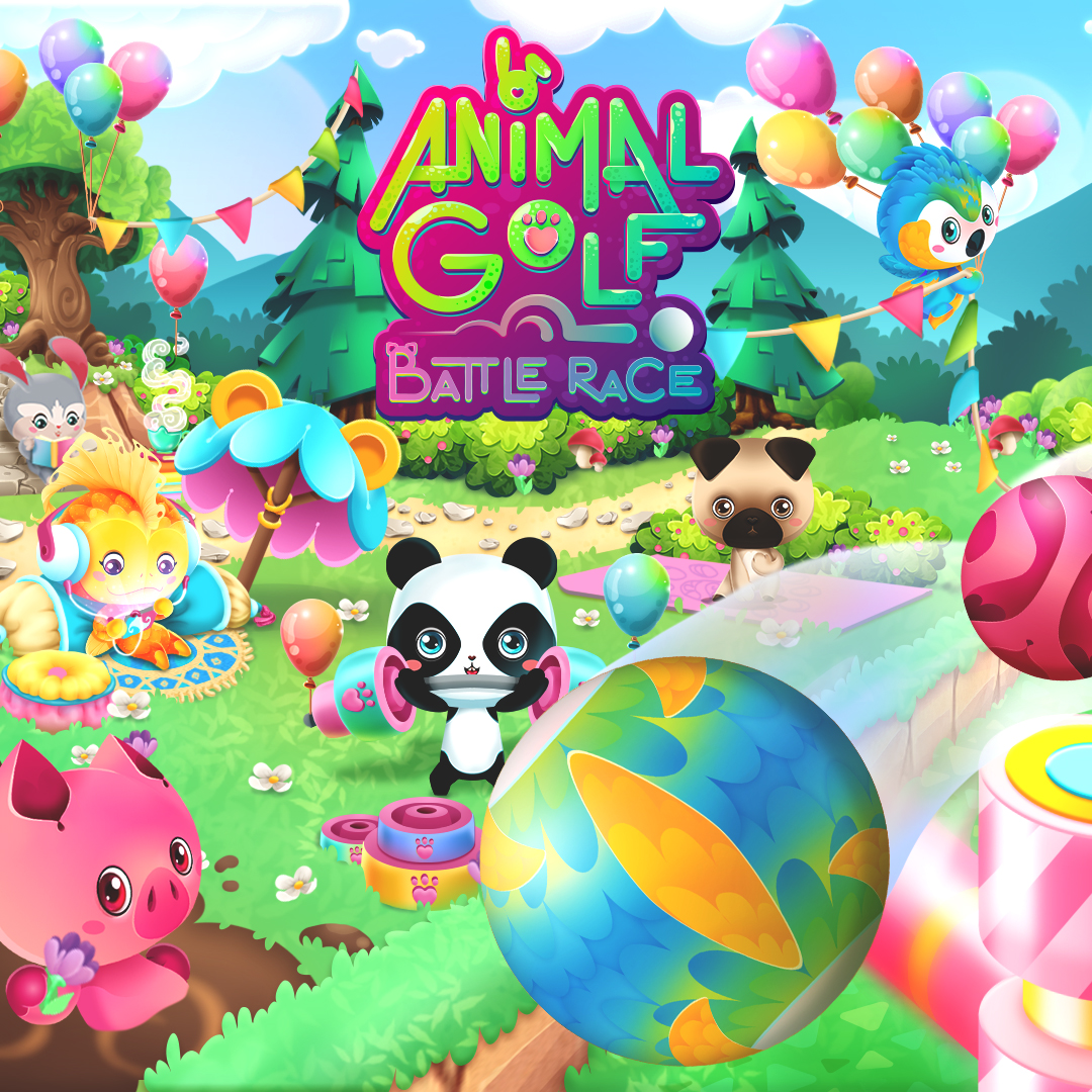 Animal Golf: Battle Race