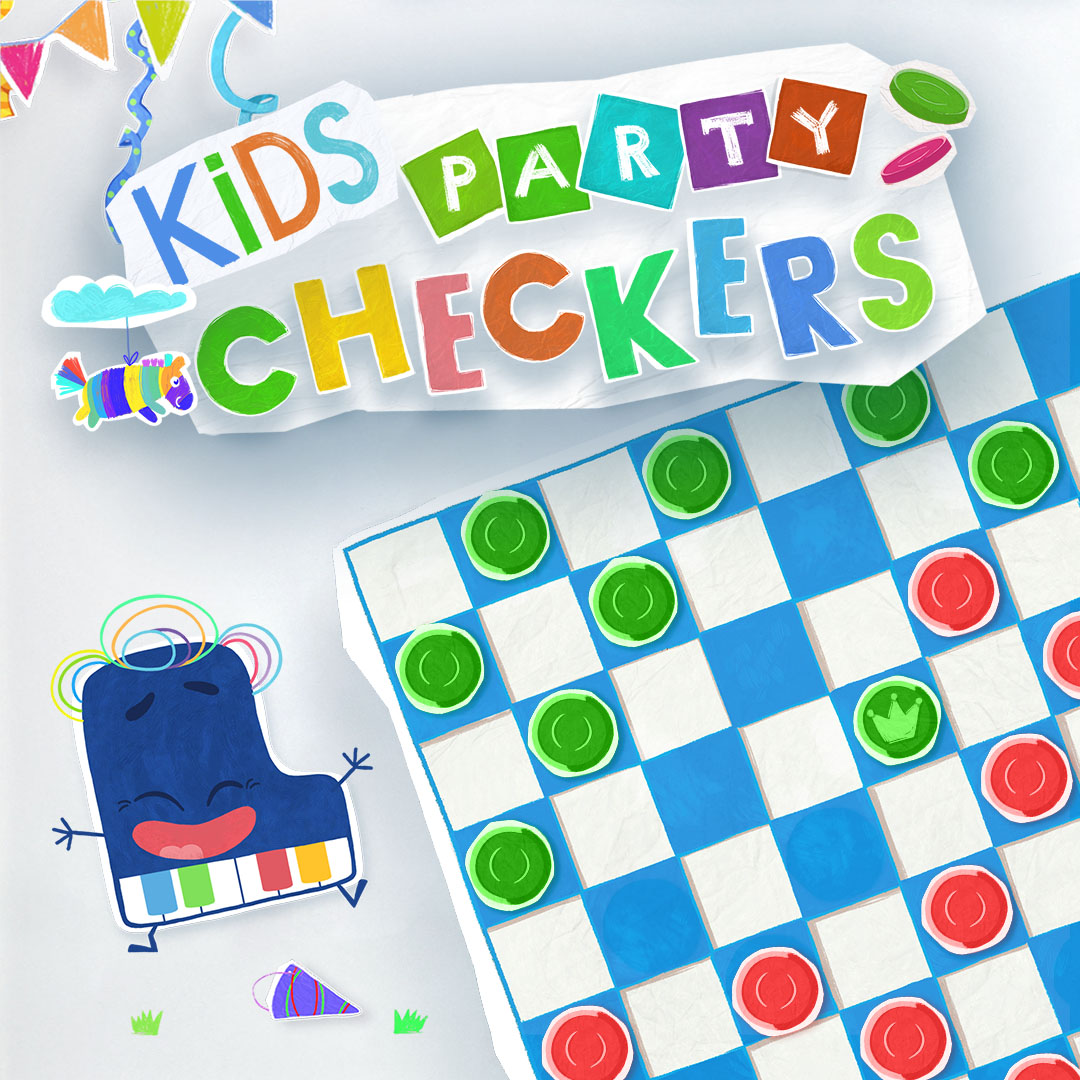 Kids Party Checkers