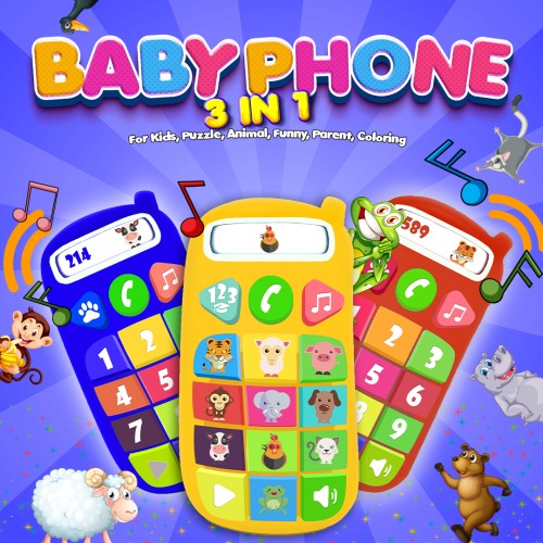 Baby Phone 3 in 1